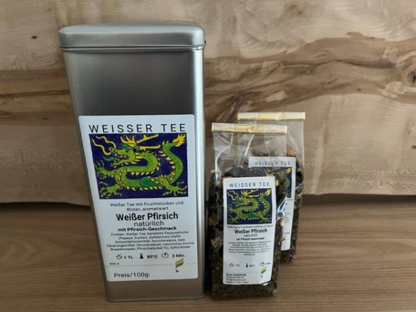 Weißer Pfirsich Tee 100 g